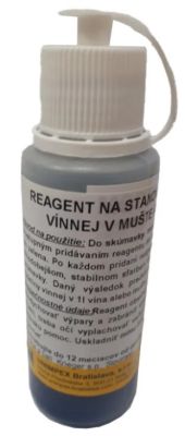 Reagent na stanovenie kyseliny vínnej 100ml